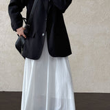 Blazer oversize con textura de gofre