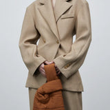 Blazer elegante y holgado