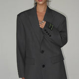 Blazer de gran tamaño