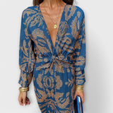 Oriana - Vestido elegante de manga larga