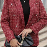 Blazer casual cruzado