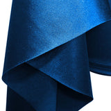Vestido de noche midi ajustado sin tirantes