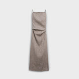 Clara - Vestido maxi de mezcla de lino