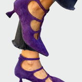 Karolína Zapatos Retro Sofisticados de Tacón Bajo