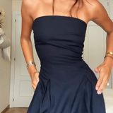 Mono de Mujer - Sin Tirantes - Corte Acampanado - Elegante y Cómodo