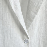 Blazer ligero con efecto lino