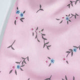 Falda larga cómoda y ajustada con estampado floral digital.