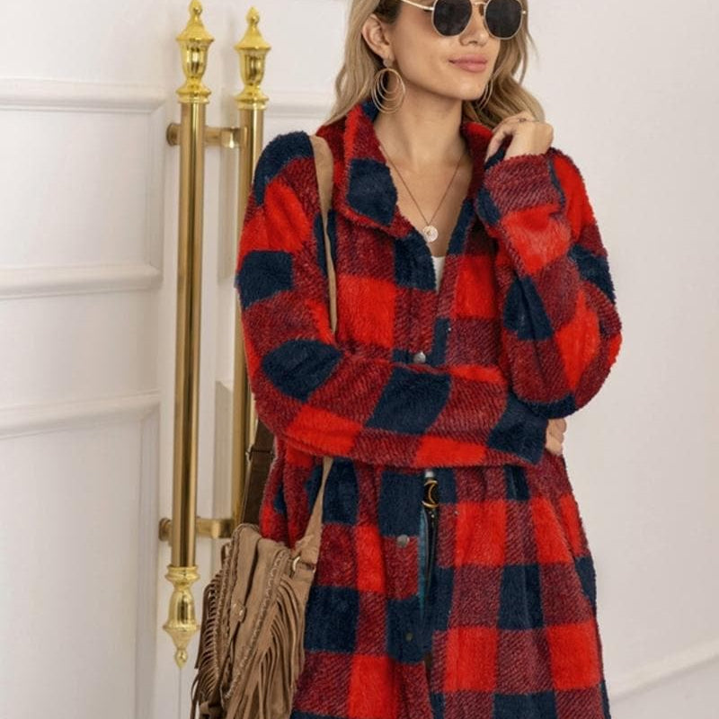 Laura - La elegante chaqueta de cuadros