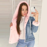 Hermina - Chaqueta con capucha elegante y de alta calidad