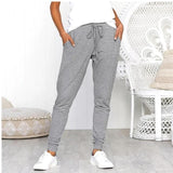 Britney - Pantalones elegantes a rayas