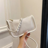 Bolso de hombro fabricado en piel de vacuno 100% auténtica