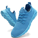 Zapatillas deportivas para mujer – Tejido de punto suave y transpirable – Suela acolchada – Caña baja informal