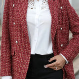 Blazer casual cruzado