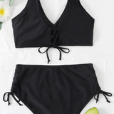 Mille - Traje de baño bikini liso
