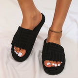 Pantuflas Filo - Pantuflas vintage de plataforma clásicas y cómodas.