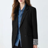 Blazer holgado con mangas largas