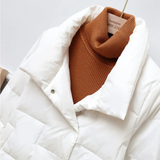 Chaqueta acolchada moderna, elegante, cómoda y duradera para mujer