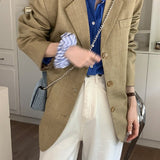 Blazer holgado y relajado