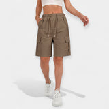Pantalones cortos cargo de verano para mujer