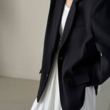 Blazer oversize con textura de gofre