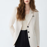 Elegante blazer de manga larga