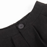 Conjunto de dos piezas: minifalda y blazer con solapas