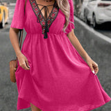 Linda - Vestido de mangas anchas
