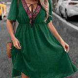 Linda - Vestido de mangas anchas