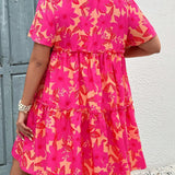 Sari - Vestido de talla grande