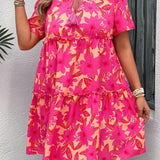 Sari - Vestido de talla grande