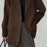 Blazer oversize con textura de gofre