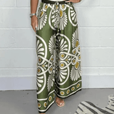 Pantalones anchos estampados para mujer: cómodos y elegantes