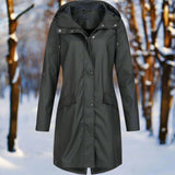 Chaqueta impermeable duradera y elegante para mujer