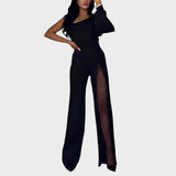 Ines - Mono moderno con pantalones anchos