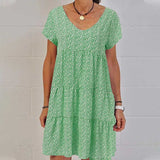 Christelle - Vestido casual de algodón para verano