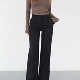 Carina – Pantalón de cintura alta elegante y cómodo
