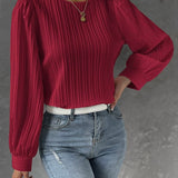 Amelia - Blusa con mangas abullonadas - Para todos los días