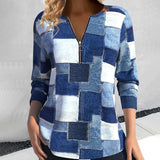 Ida - La blusa vintage de cuadros