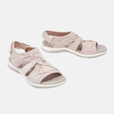 Sandalias de mujer – Punta abierta – Suela acolchada – Tiras ajustables y cómodas