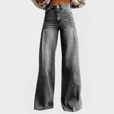 Karolína - Jeans Estilosos con Piernas Anchas