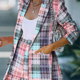Nina - Conjunto de pantalón y blazer de alta calidad en colores impresionantes