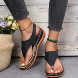 Sandalias de mujer – Chanclas cómodas – Plantilla ortopédica – Tira trasera