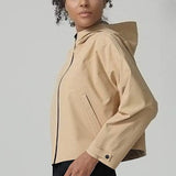 Cortavientos impermeable informal