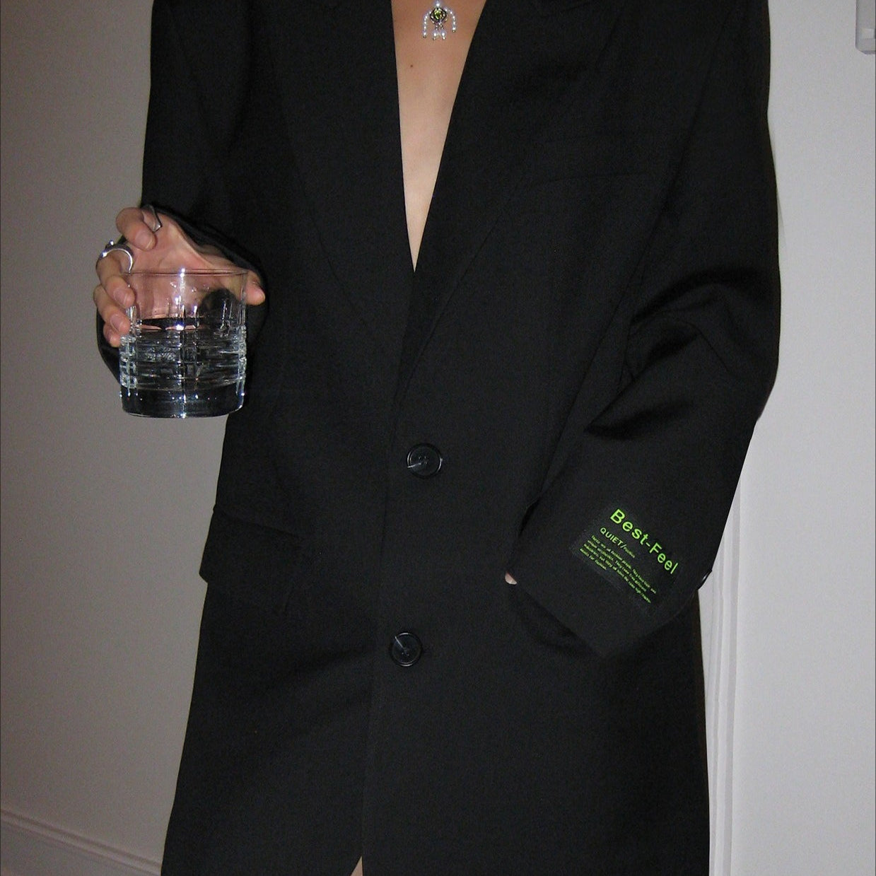 Blazer de gran tamaño