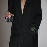 Blazer de gran tamaño