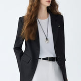 Elegante blazer de manga larga