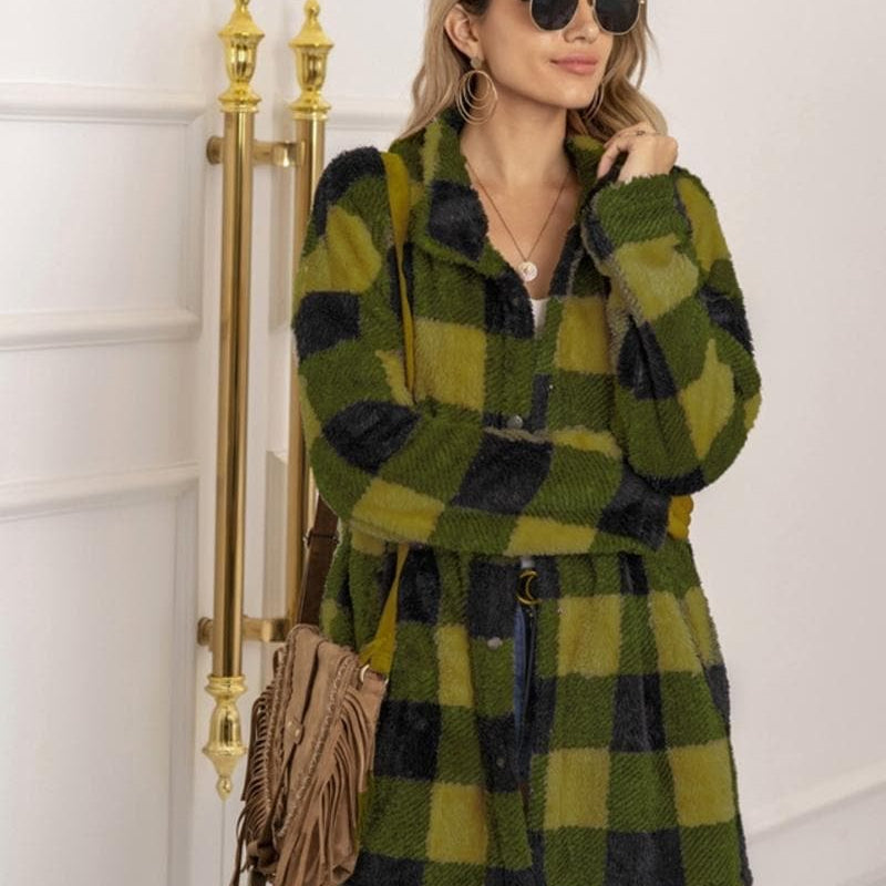 Laura - La elegante chaqueta de cuadros