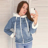 Hermina - Chaqueta con capucha elegante y de alta calidad