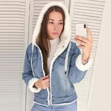 Hermina - Chaqueta con capucha elegante y de alta calidad