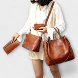 Cécile. - Bolso vintage de 4 piezas